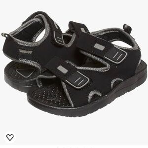 Boys Double Adjustable Strap Lightweight Sandals Size 9/10